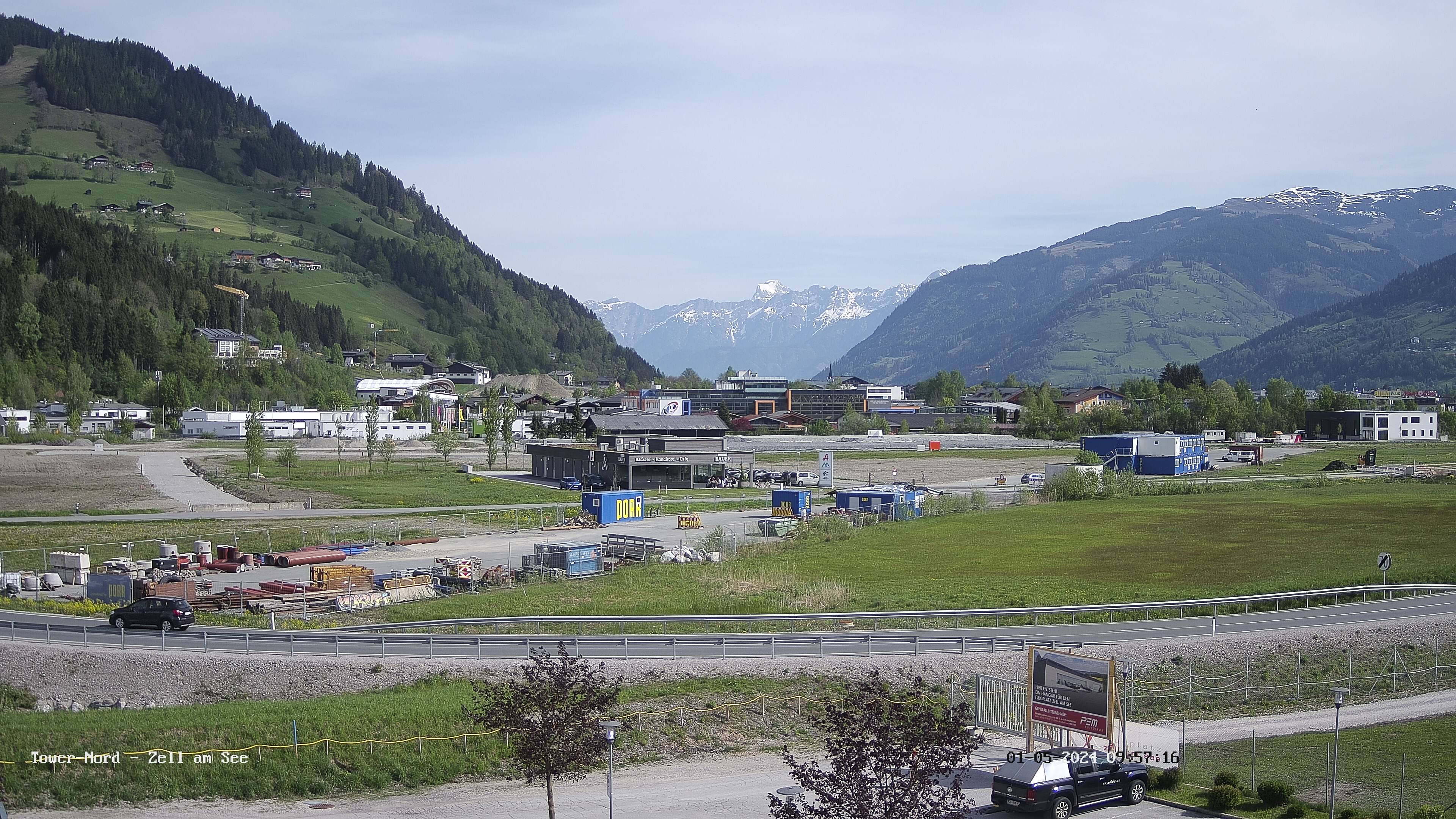 Webcam Zell am See LOWZ Nord