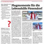 Bezirksblatt 06052026 Flugmomente für Lebenshilfe Piesendorf